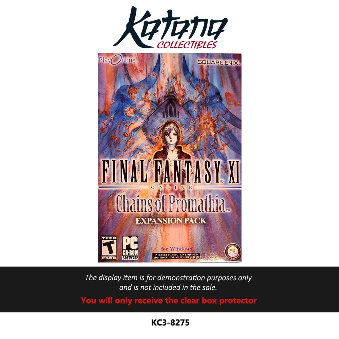 Katana Collectibles Protector For Final Fantasy XI: Chains of Promathia Expansion Pack (PC Box)