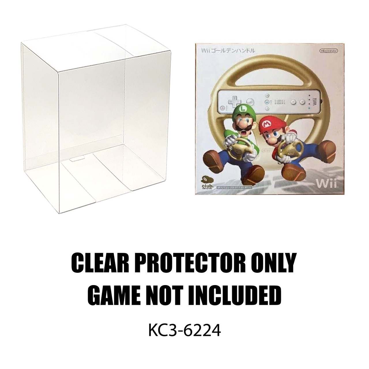 Protector For Japanese Club Nintendo Gold Wii Wheel