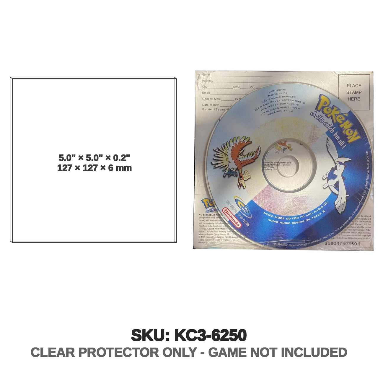 The Pokemon Company Pokemon Gold & Silver Soundtrack CD