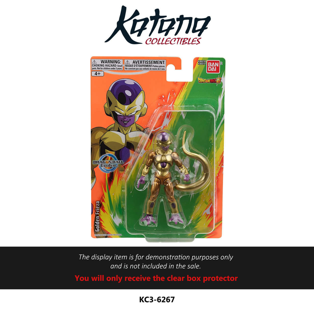 Katana Collectibles Protector For Dragonball Evolve Golden Frieza