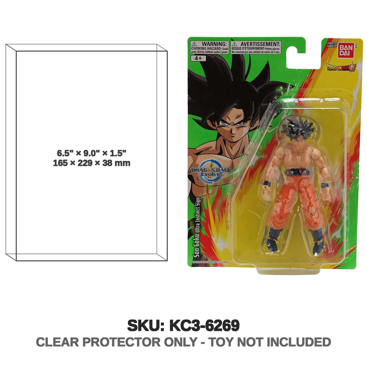 Bandai Dragon Ball Evolve Son Goku Ultra Instinct Sign