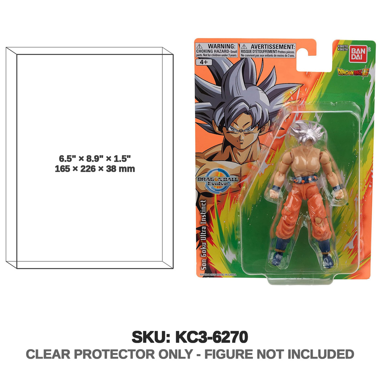 Son Goku Ultra Instinct Dragon Ball Evolve Figure