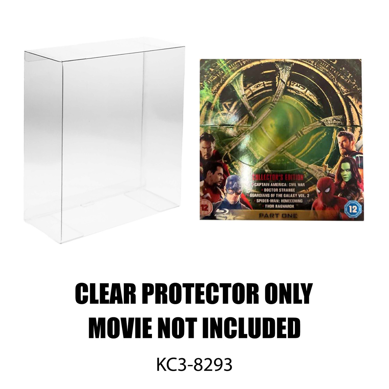 Protector For Marvel Cinematic Universe Phase Three Part One Blu-Ray