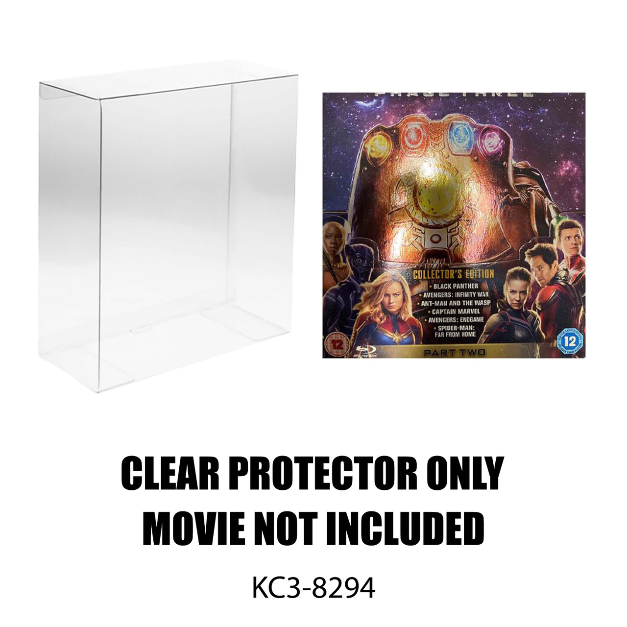 Protector For Marvel Cinematic Universe Phase Three Part Two Blu-Ray
