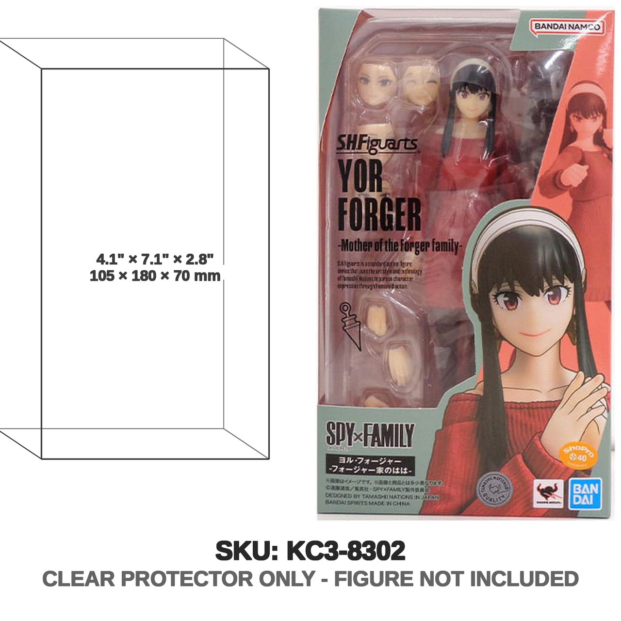 Yor Forger Spy x Family S.H.Figuarts Red Dress Casual Figure