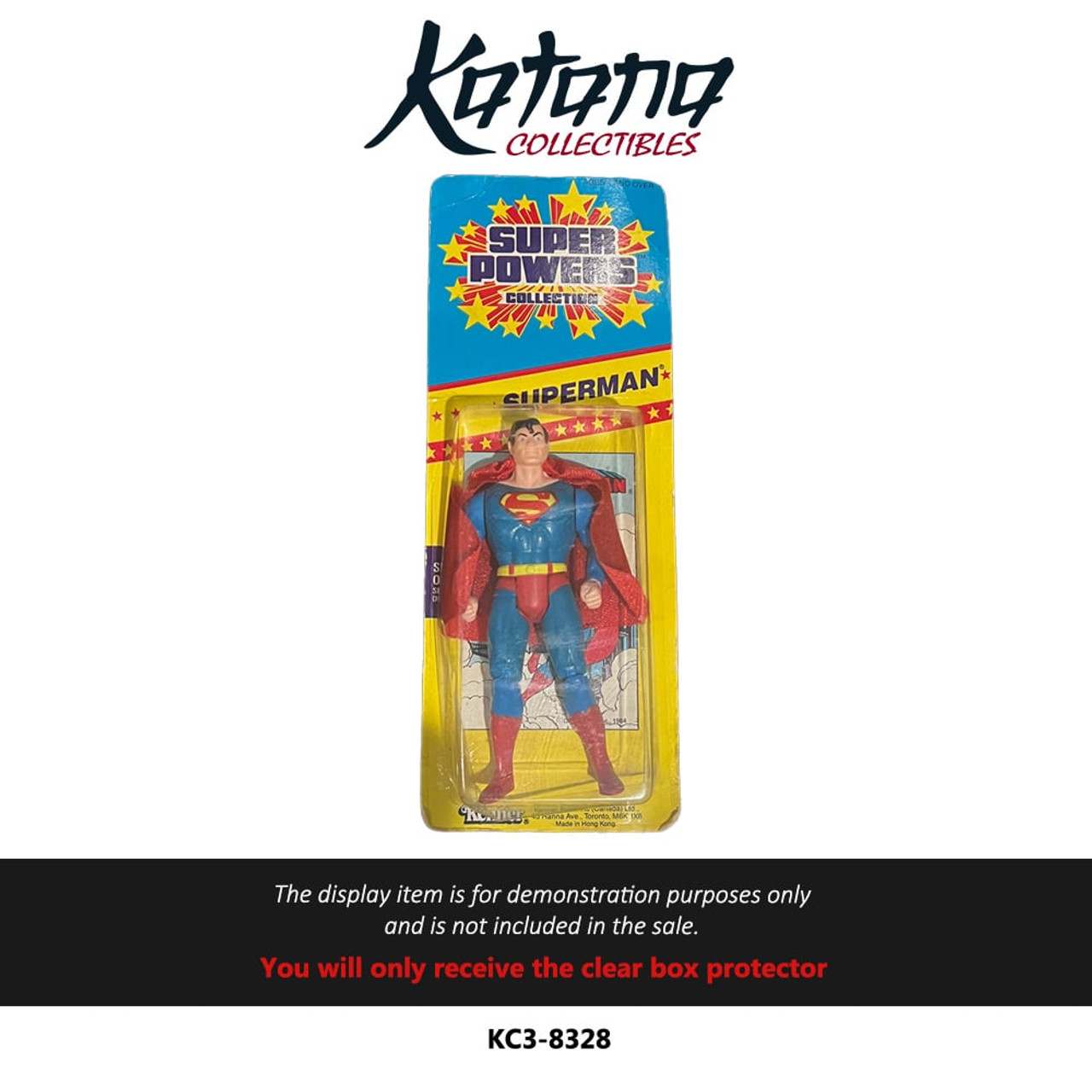 Katana Collectibles Protector For Super Powers Collection (Small Card) - Superman