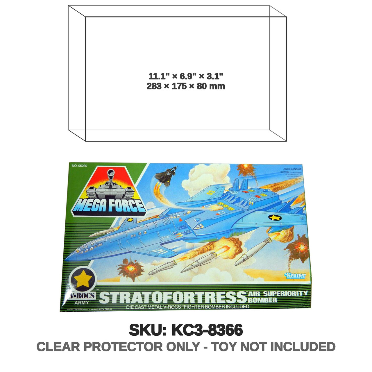 Kenner Mega Force Stratofortress Air Superiority Bomber