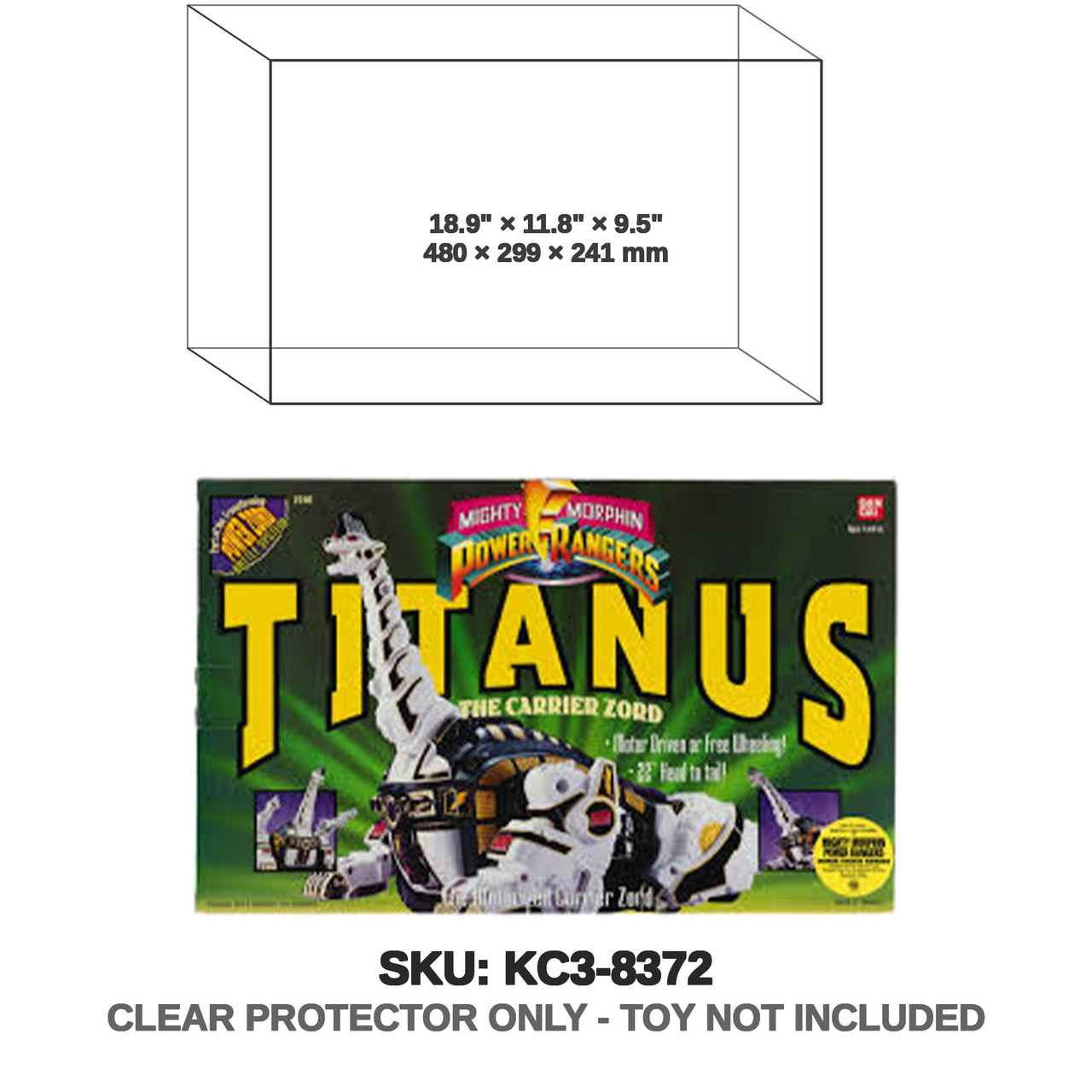 Titanus Power Rangers Figure