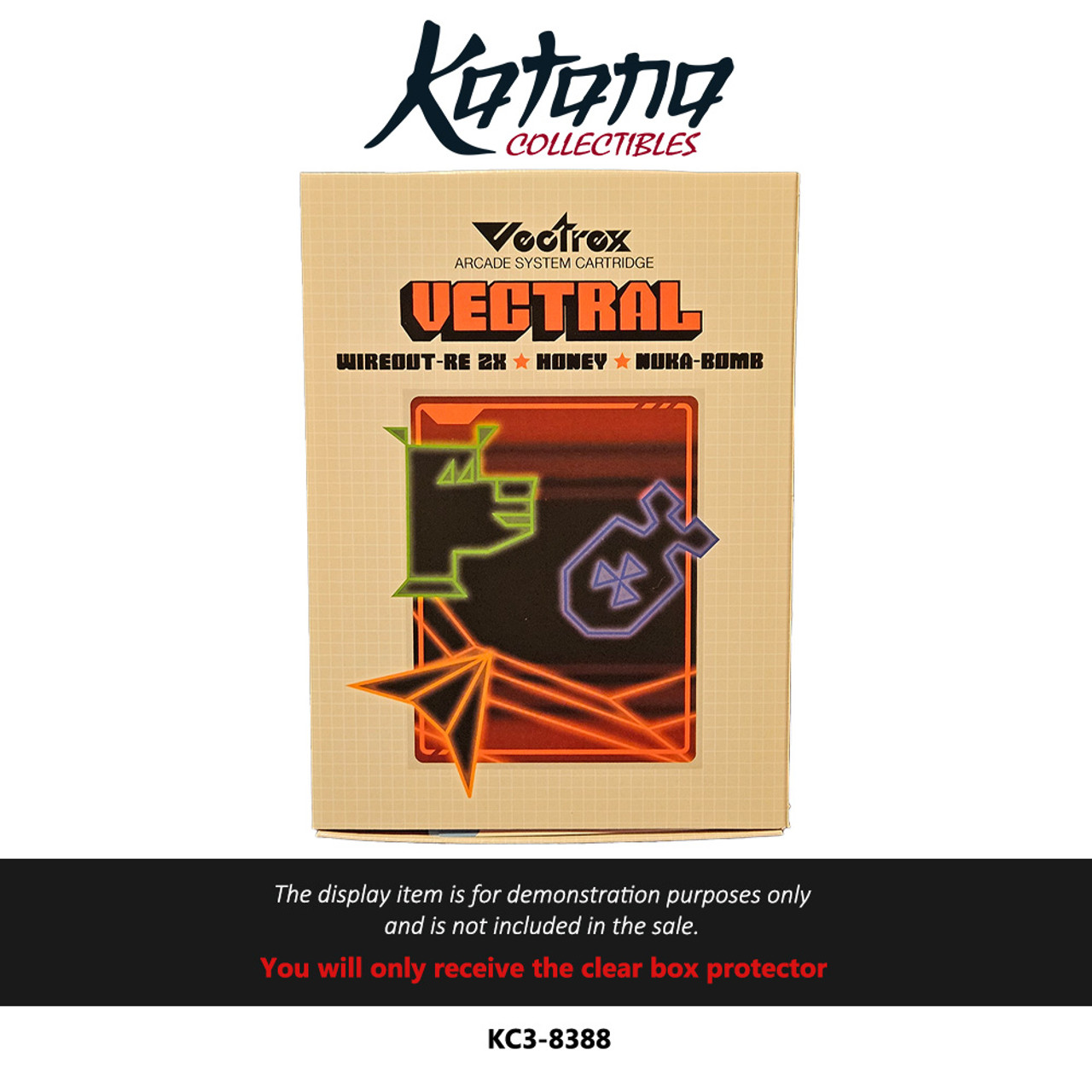 Katana Collectibles Protector For Vectrex Game Vectral