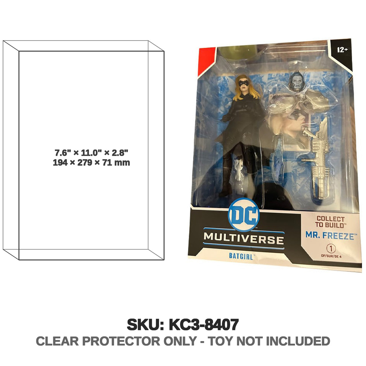Batgirl DC Multiverse Mr. Freeze Build-A-Figure Wave Figure