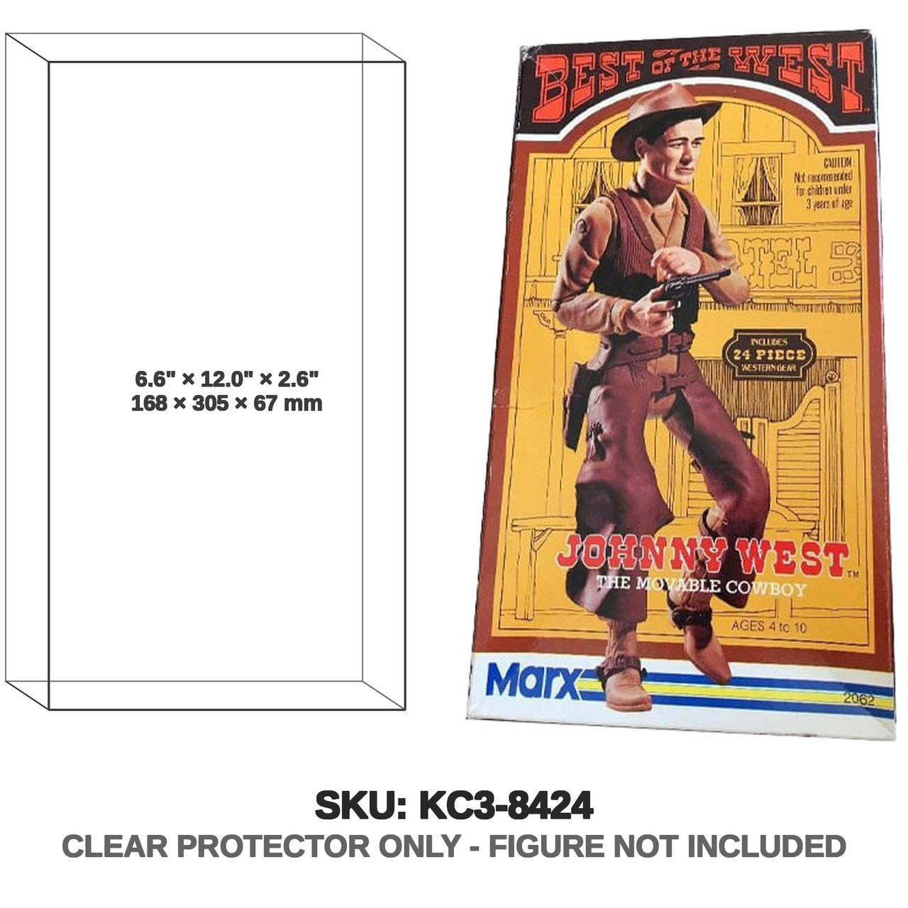 Johnny West Marx Movable Cowboy Figure