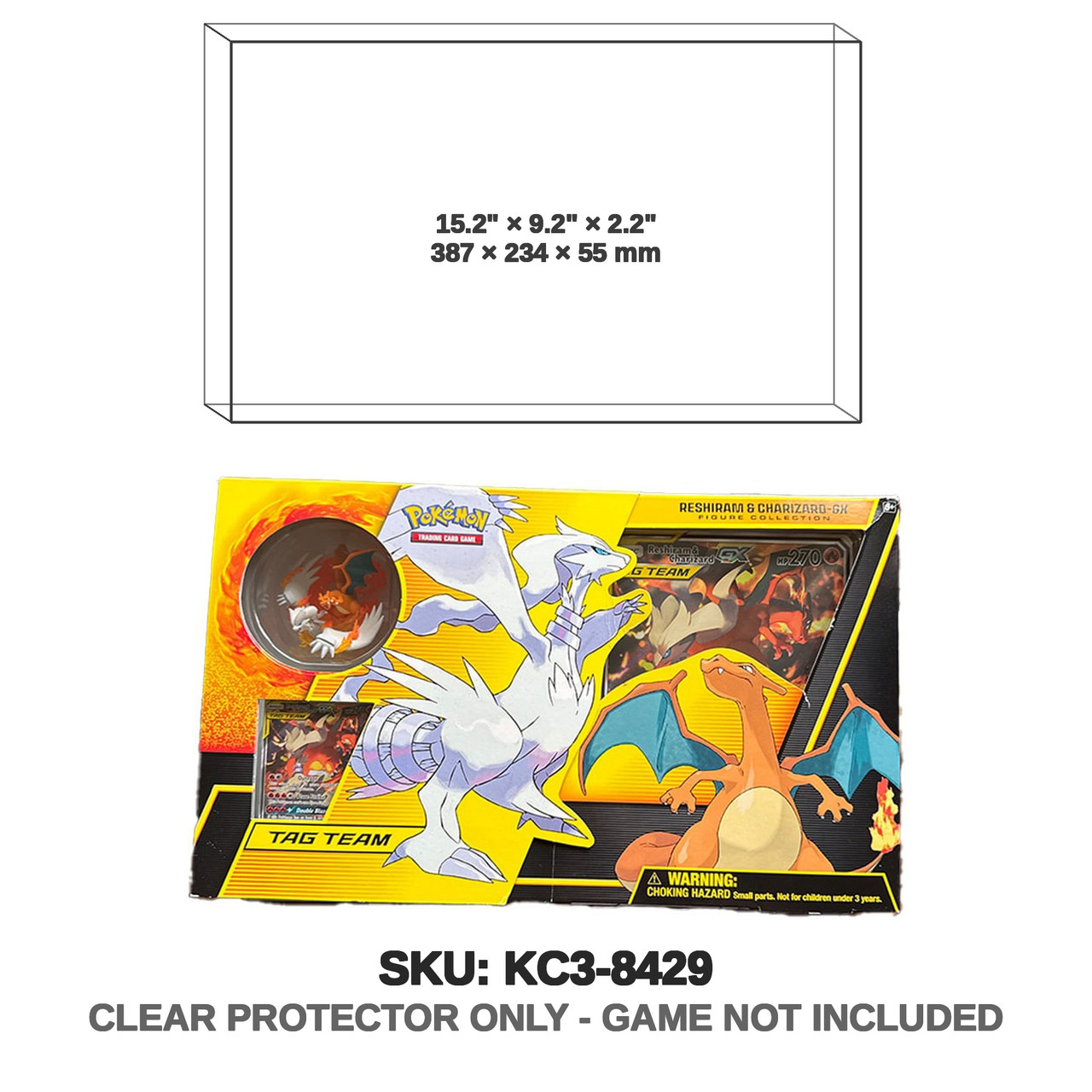 Pokemon Reshiram & Charizard Gx Figure Collection