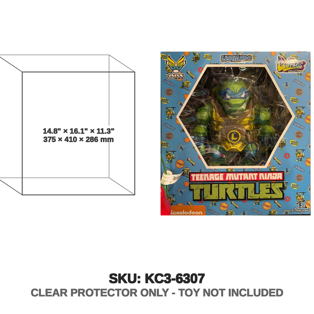 BigBoysToys Teenage Mutant Ninja Turtles Bulkyz Collection Leonardo