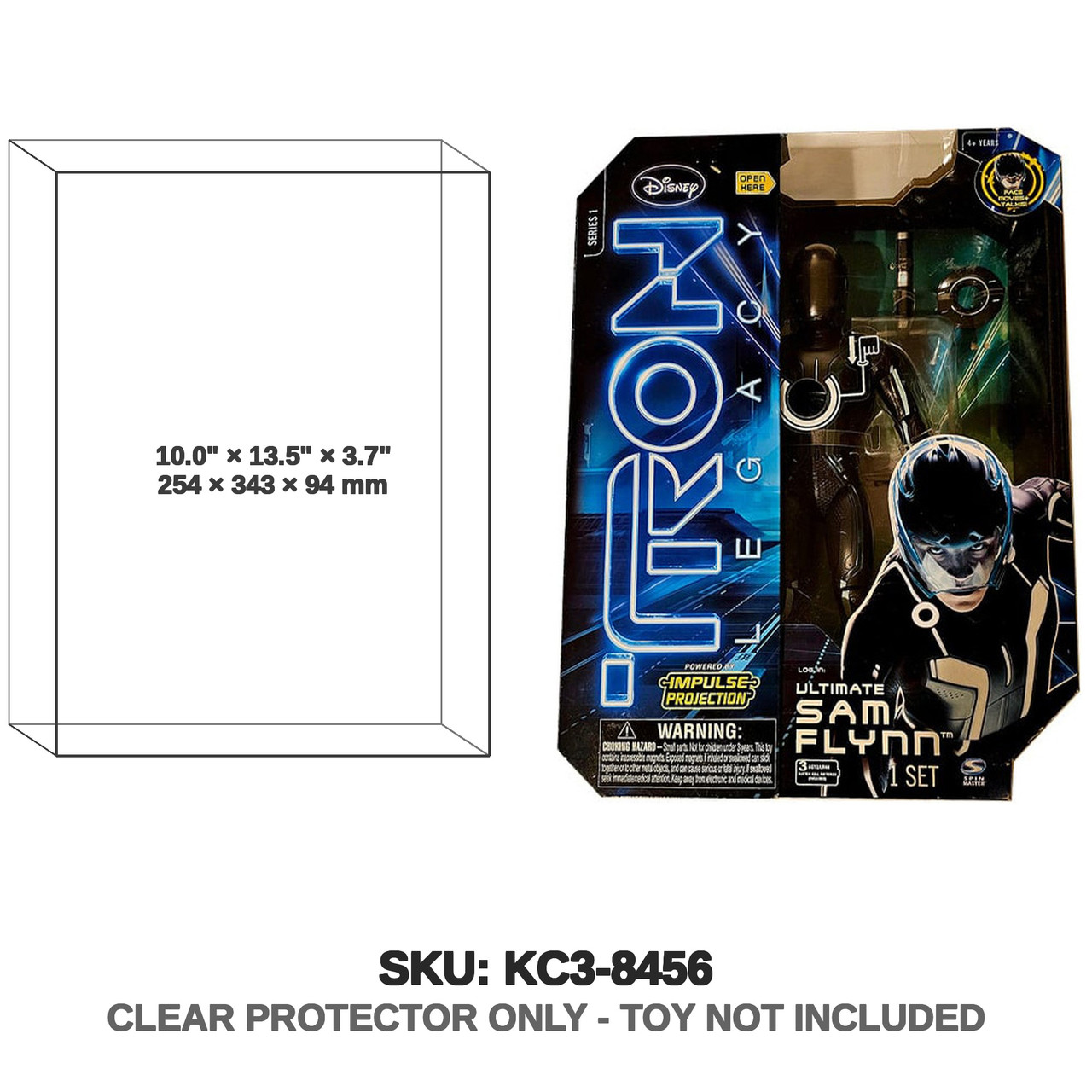 Mattel Tron Legacy Sam Flynn Ultimate 12-Inch Deluxe Action Figure