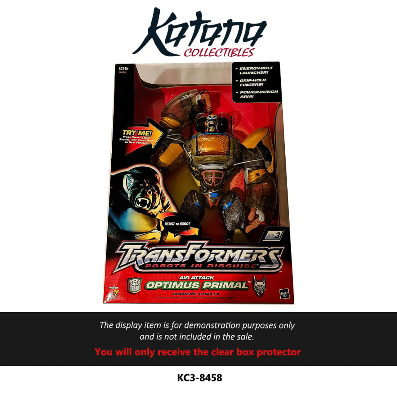 Katana Collectibles Protector For Transformers Beast Machines Air Attack Optimus Prime (Supreme Class)