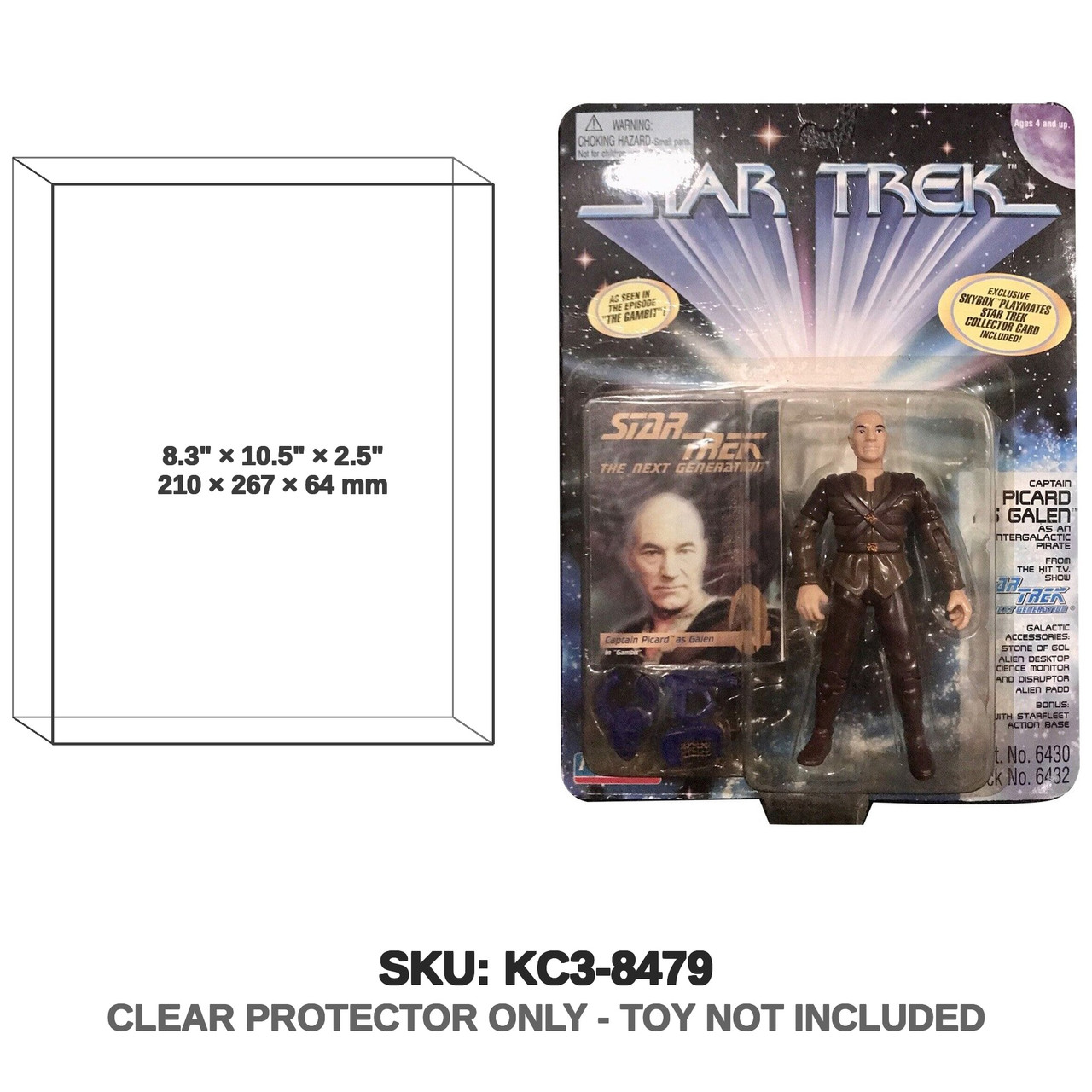 Playmates Star Trek Picard Action Figure