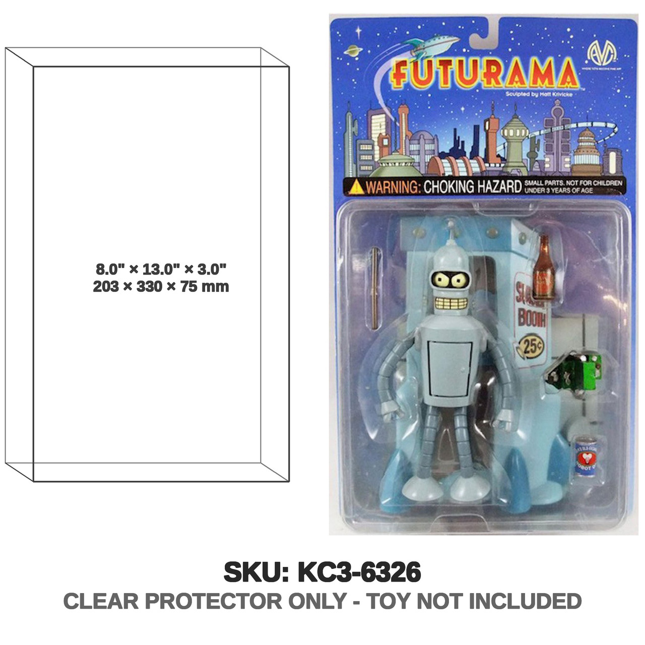 Moore Action Collectibles Futurama Bender Figure