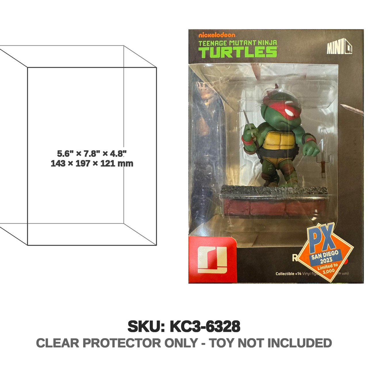 Iron Studios Teenage Mutant Ninja Turtles San Diego Comic Con 2023 Raphael