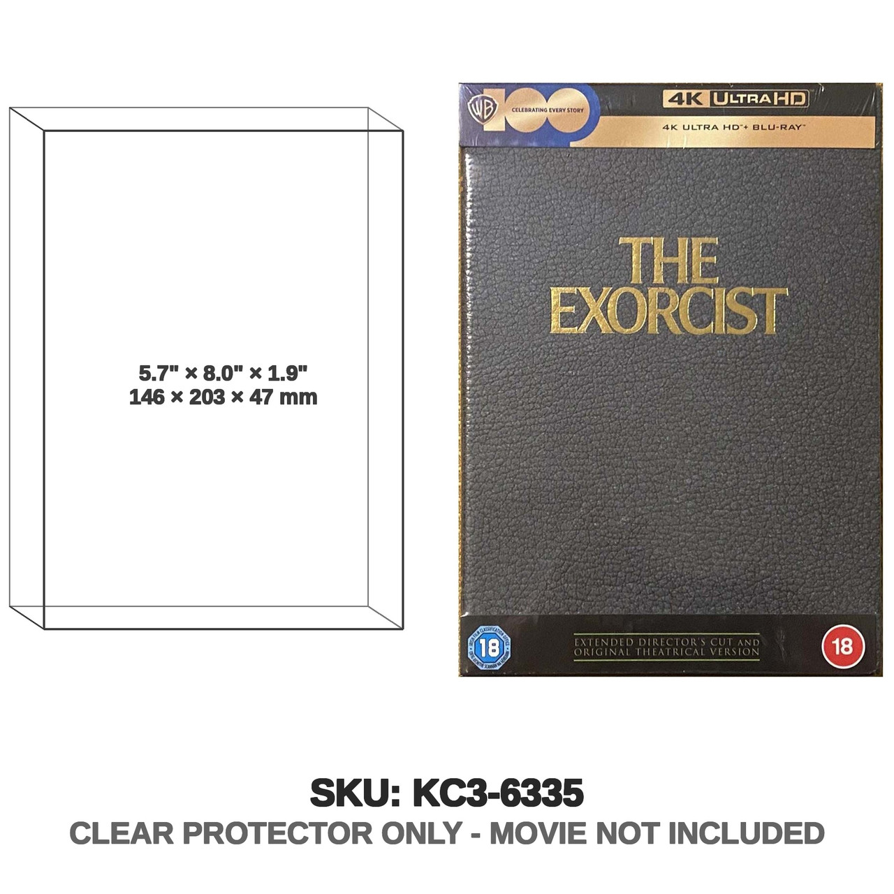 Warner Bros. The Exorcist Extended Director's Cut Blu-ray