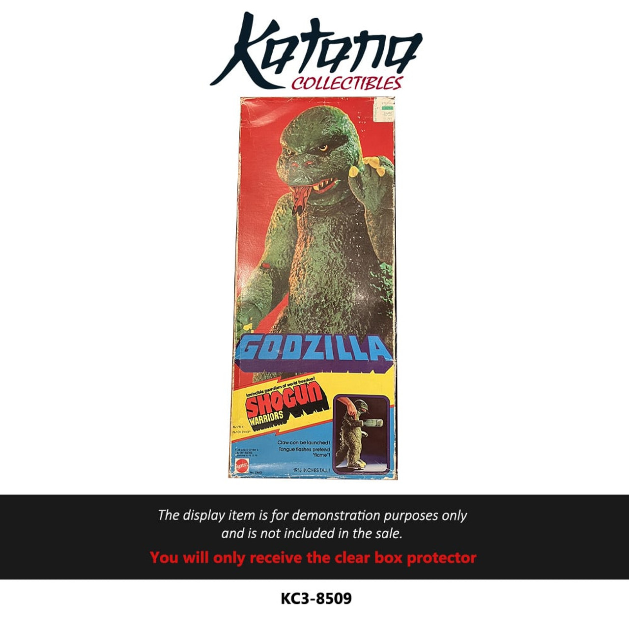 Katana Collectibles Protector For 1977 Mattel Shogun Warriors Godzilla