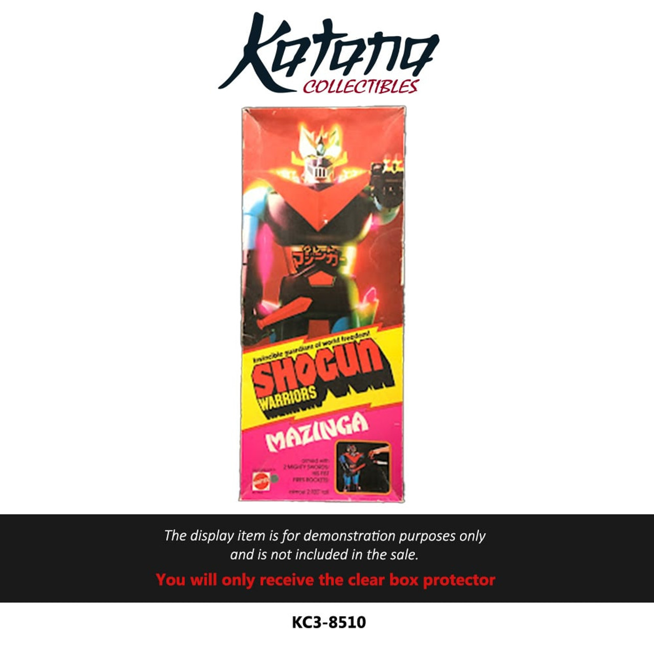 Katana Collectibles Protector For 1977 Shogun Warriors Mazinga