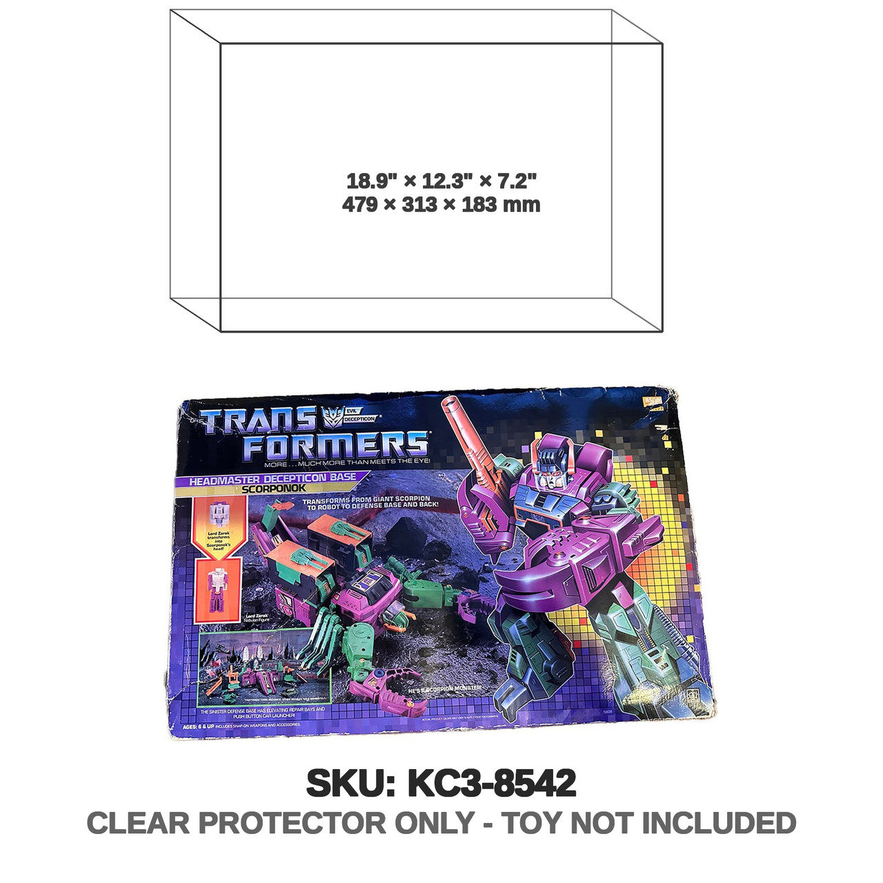 Scorponok Transformers G1 Figure