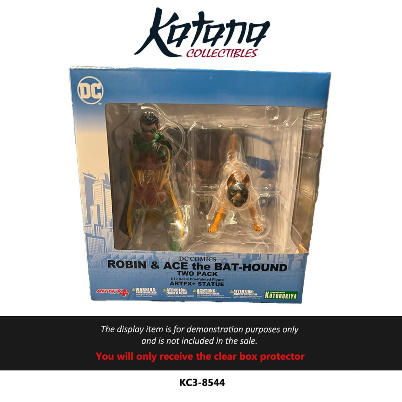 Katana Collectibles Protector For Robin & Ace The Bat-Hound Two Pack Dc Comics Kotobukiya