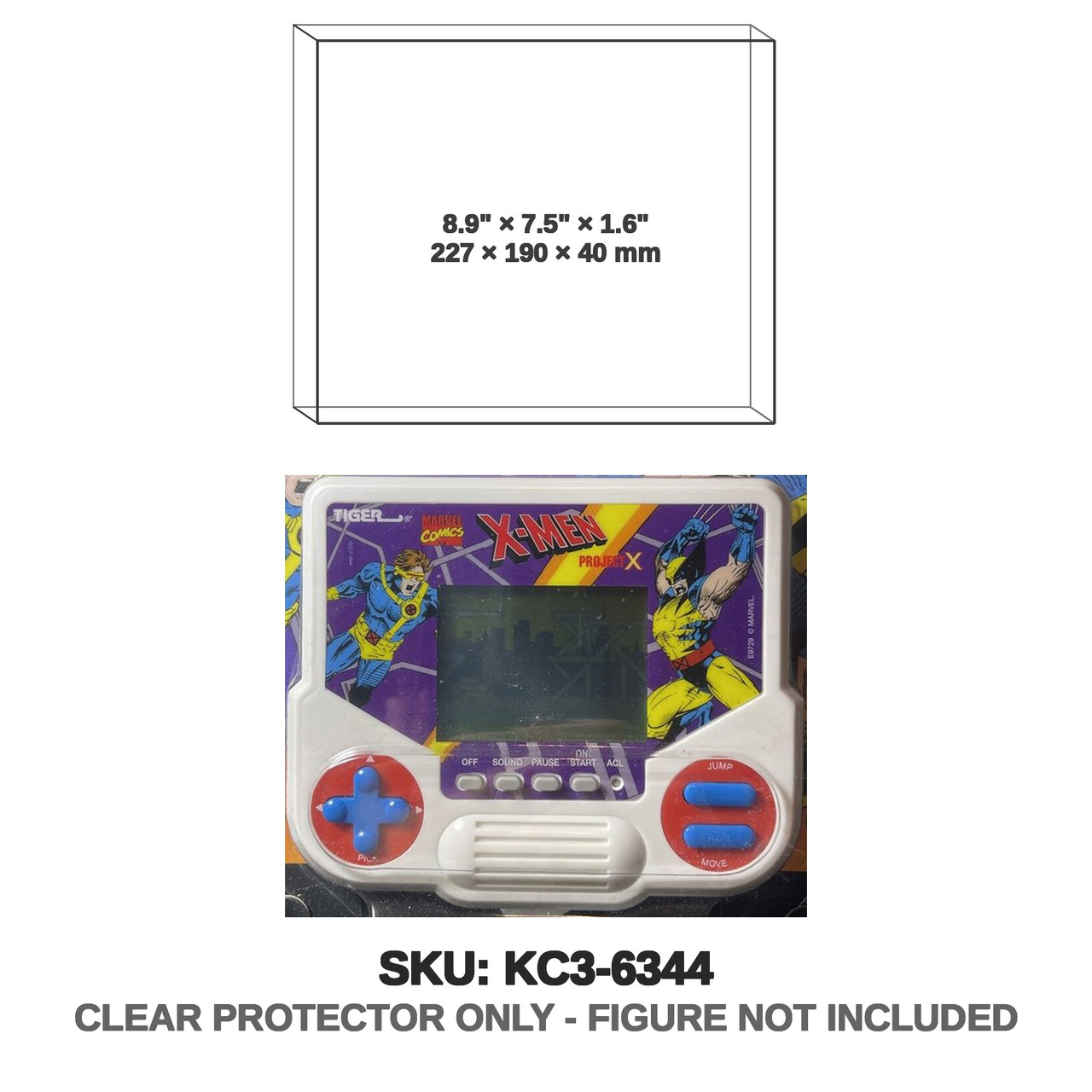 Tiger Electronics X-Men Project X Electronic LCD Video Game