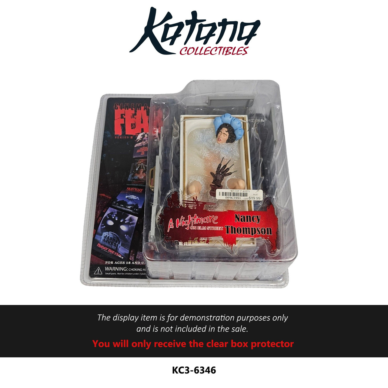 Katana Collectibles Protector For Mezco Cinema Of Fear A Nightmare On Elm Street Nancy Thompson