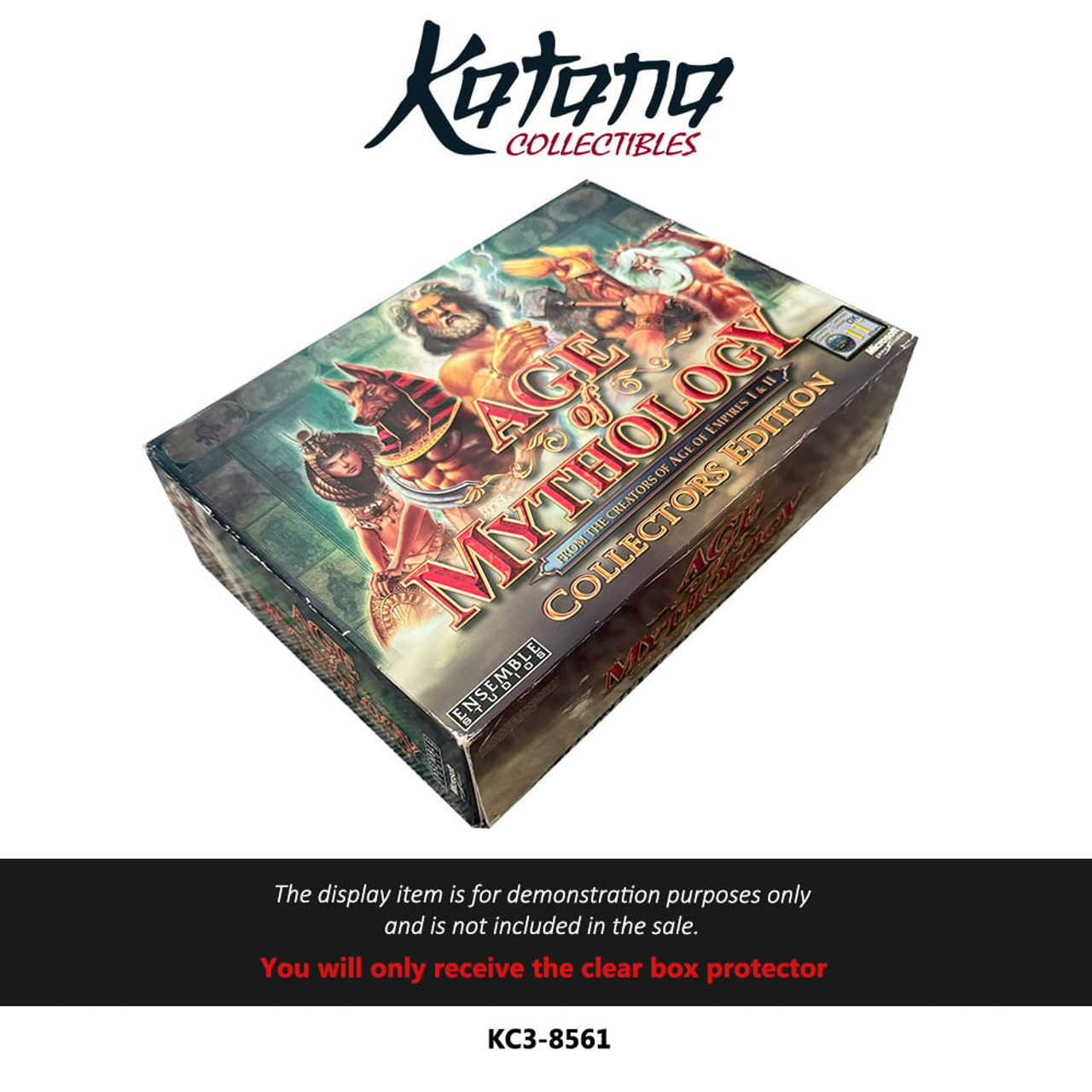 Katana Collectibles Protector For Age Of Mythology Collectors Edition Box