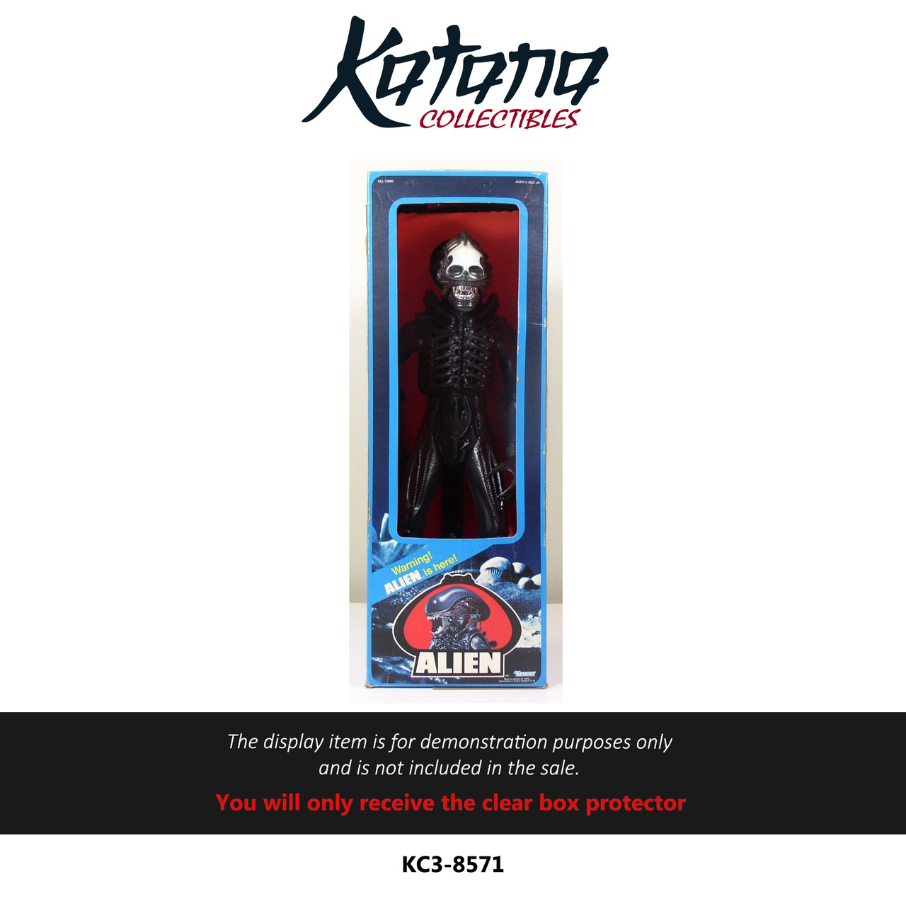 Katana Collectibles Protector For Kenner Alien 1979 Action  Figure