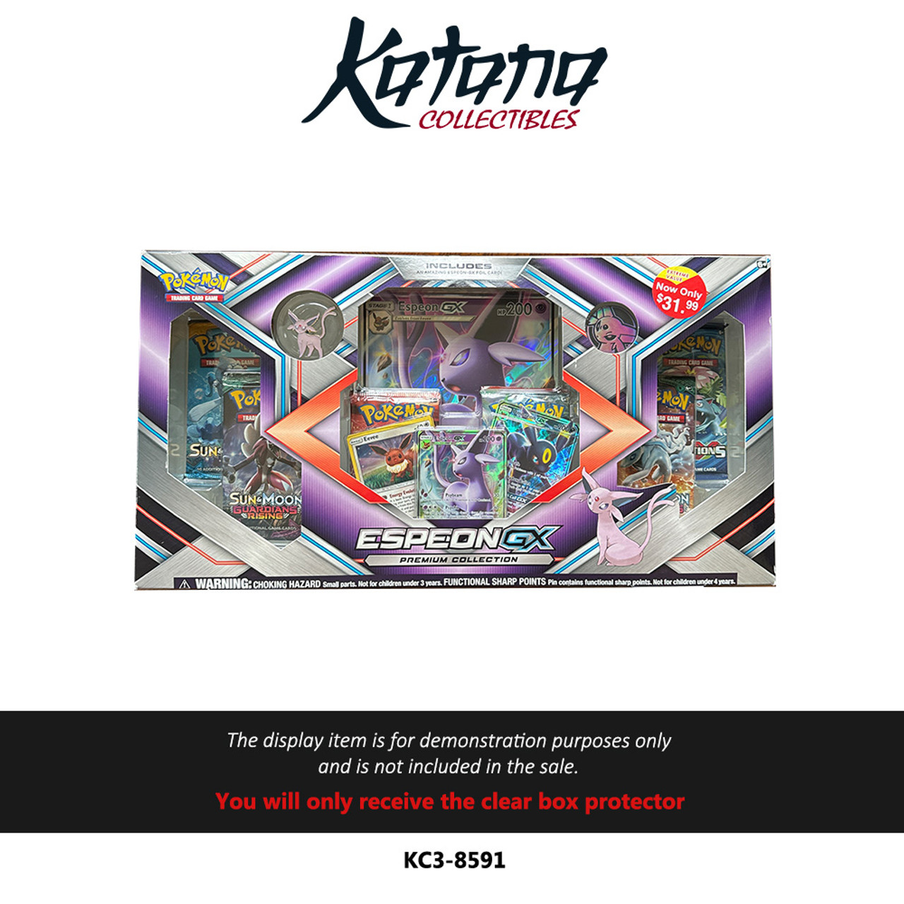 Katana Collectibles Protector For Pokemon Espeon & Umbreon Gx Premium Collection