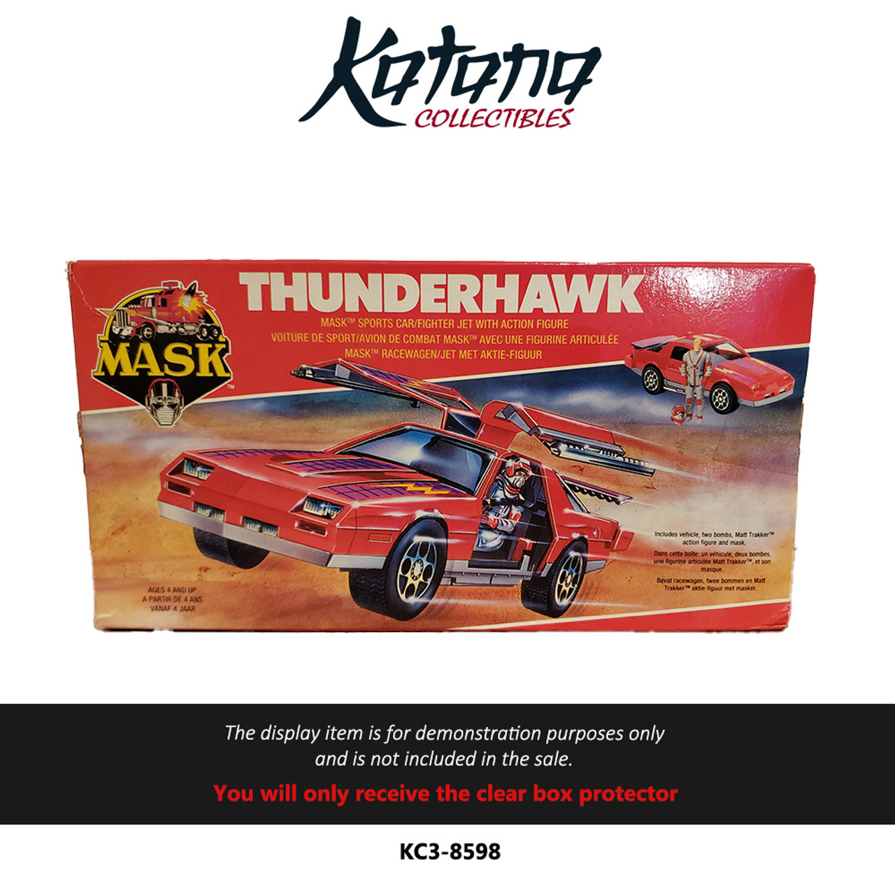 Katana Collectibles Protector For 1985 European Kenner M.A.S.K. Thunder Hawk