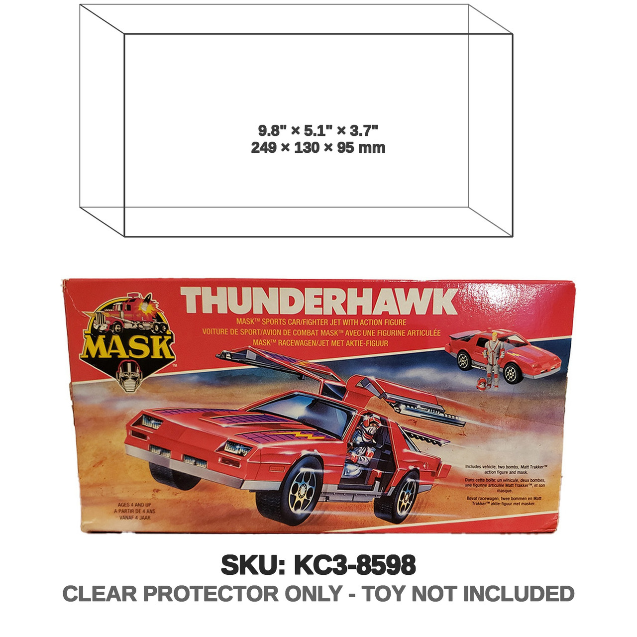 1985 European Kenner M.A.S.K. Thunder Hawk
