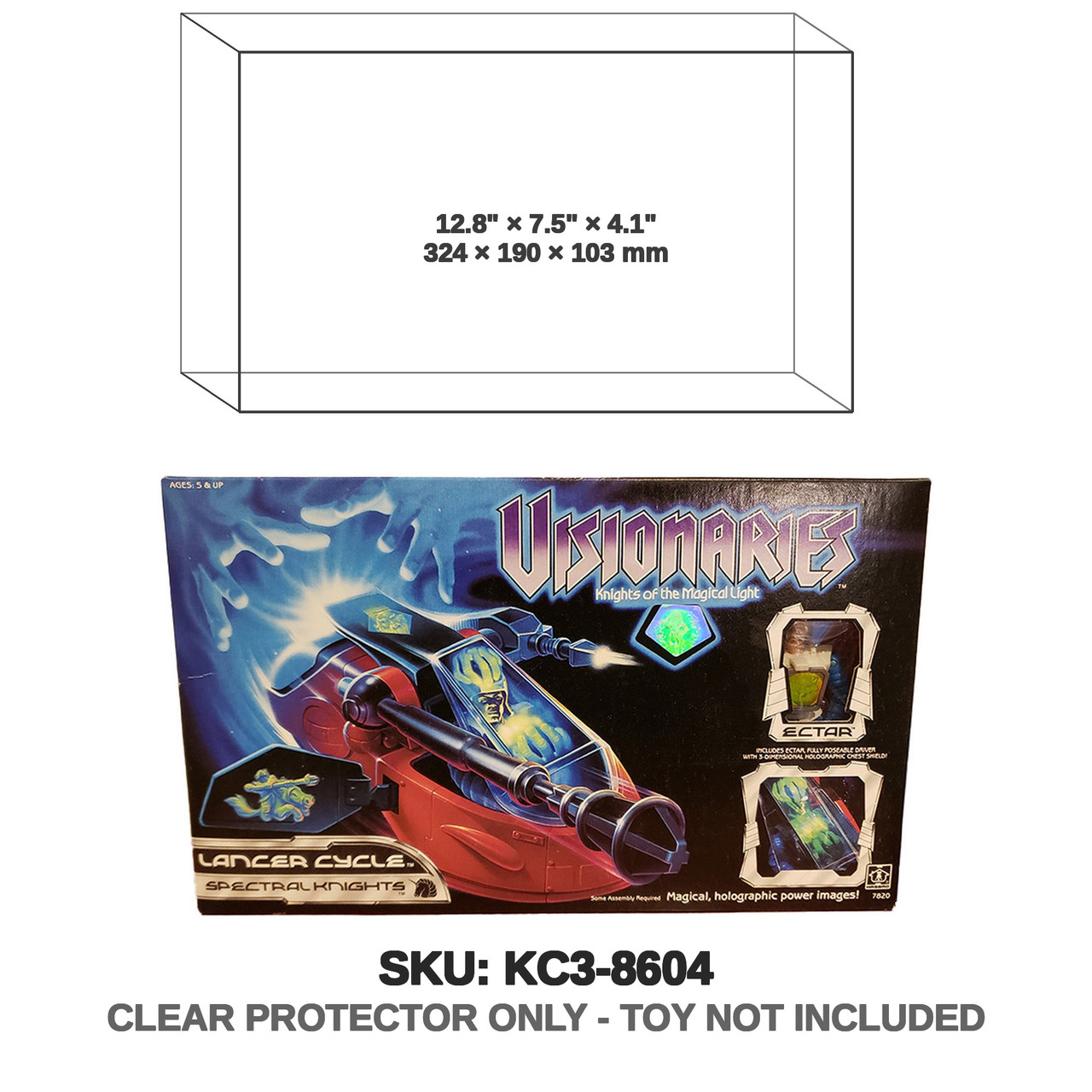 Hasbro Visionaries Lancer Cycle 1987