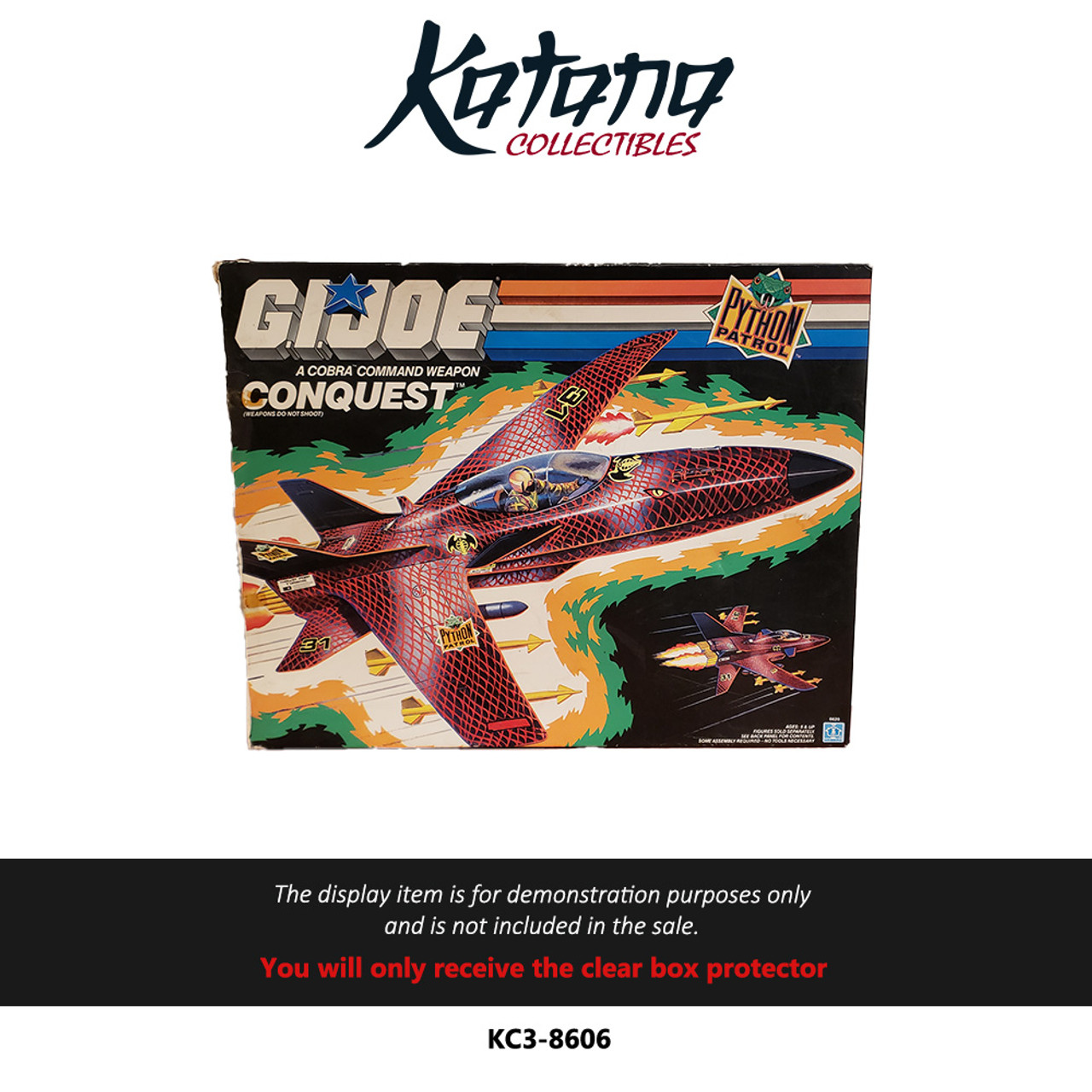 Katana Collectibles Protector For G.I. Joe Python Patrol "Conquest" 1989