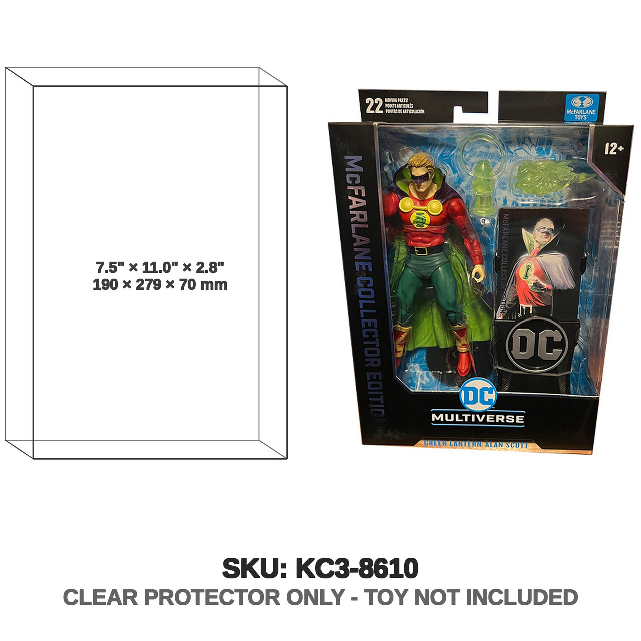McFarlane DC Comics DC Multiverse Green Lantern Alan Scott Collector Edition