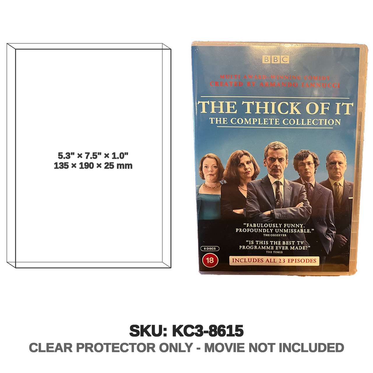 BBC The Thick of It Complete Collection DVD Region B