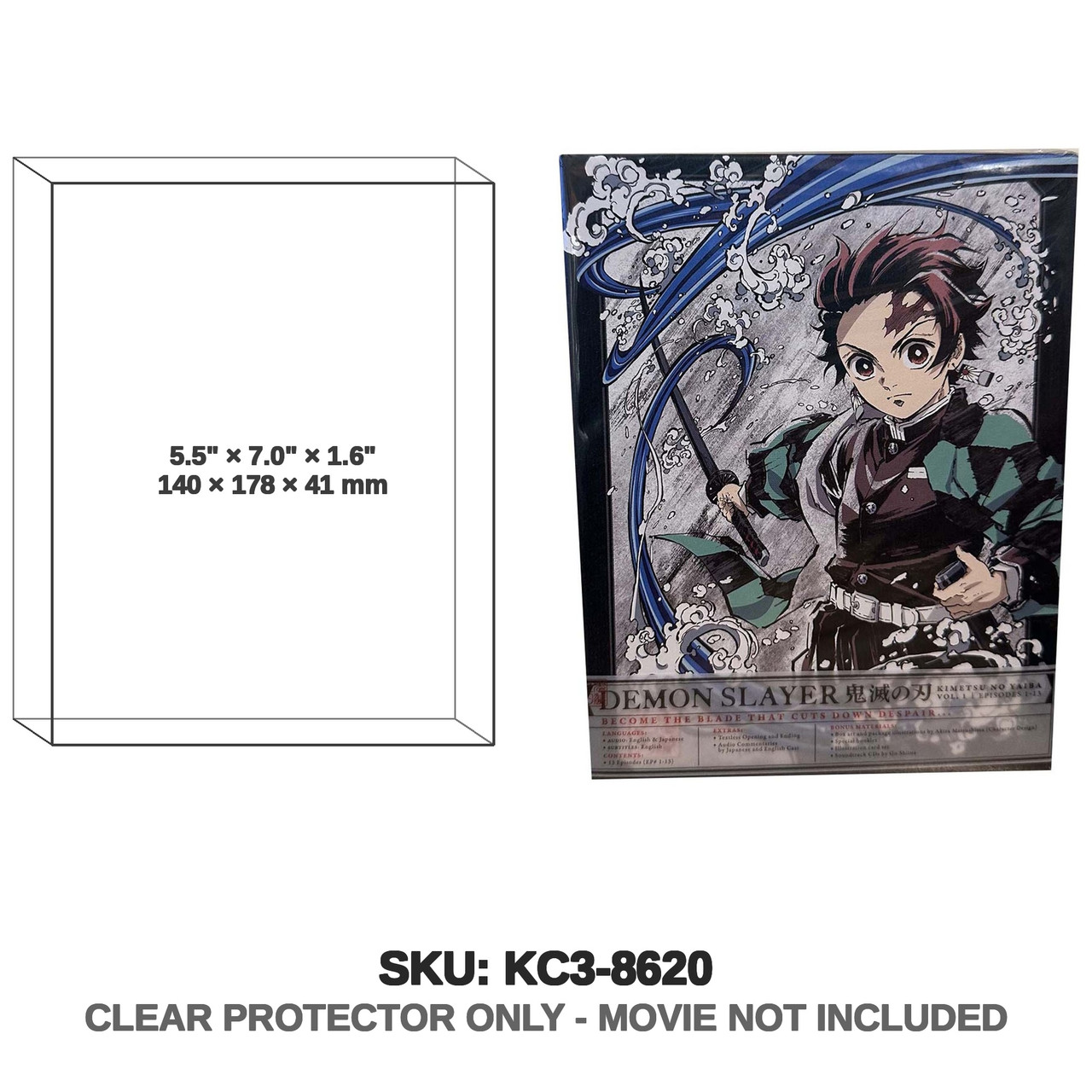 Demon Slayer Kimetsu no Yaiba Vol 1 Limited Edition Blu-ray