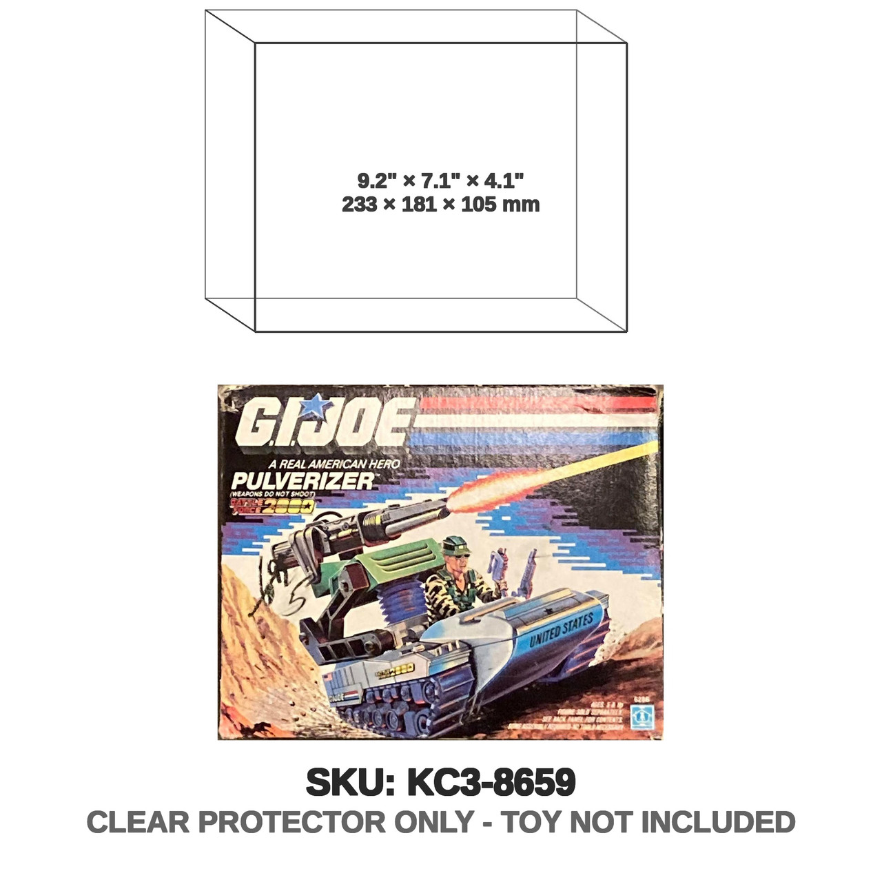 Hasbro G.I. Joe A Real American Hero Battle Force 2000 Pulverizer