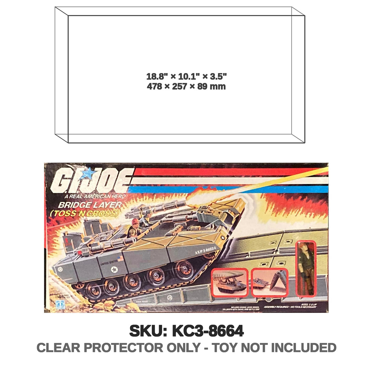 Bridgelayer Toss N Cross G.I. Joe Vehicle