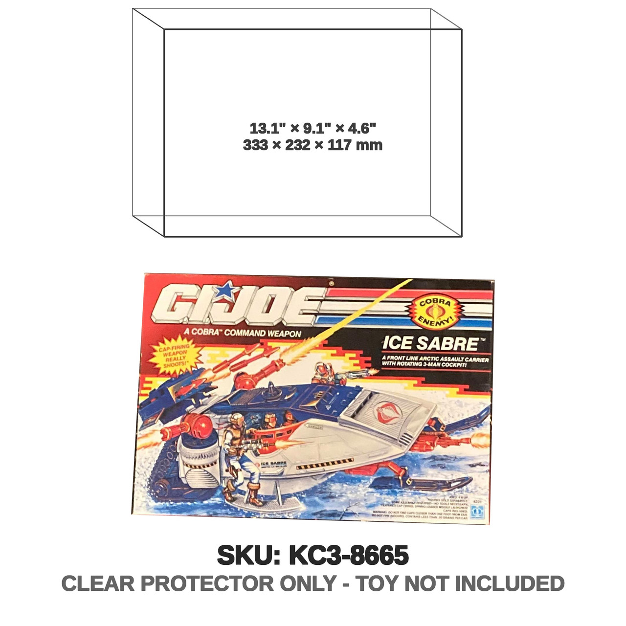 Ice Sabre G.I. Joe A Real American Hero Vehicle
