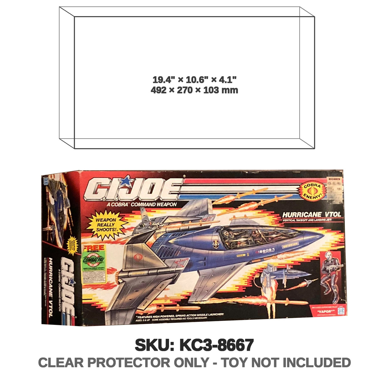 Hurricane VTOL G.I. Joe Vehicle