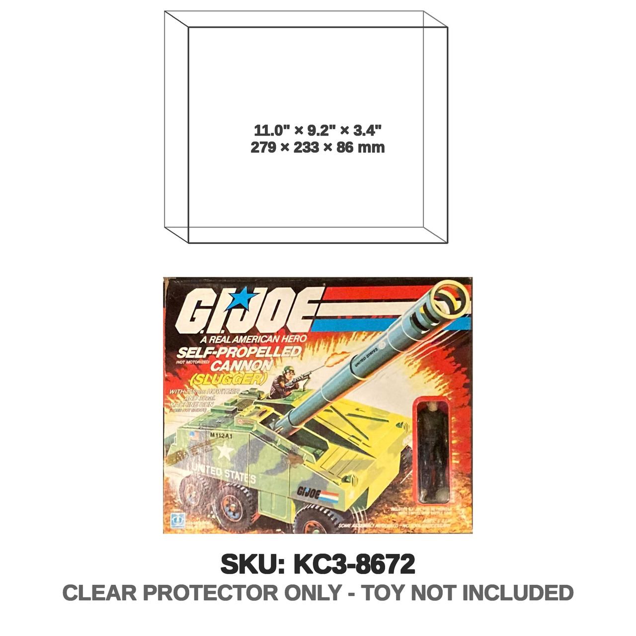 Slugger Self-Propelled Cannon G.I. Joe A Real American Hero Vehicle