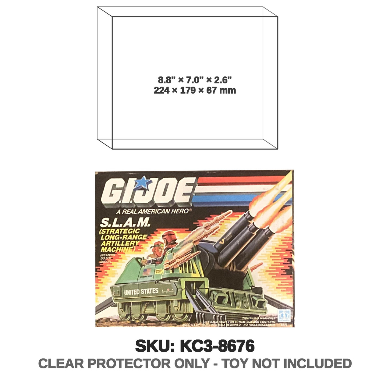 S.L.A.M. Strategic Long-Range Artillery Machine G.I. Joe Vehicle