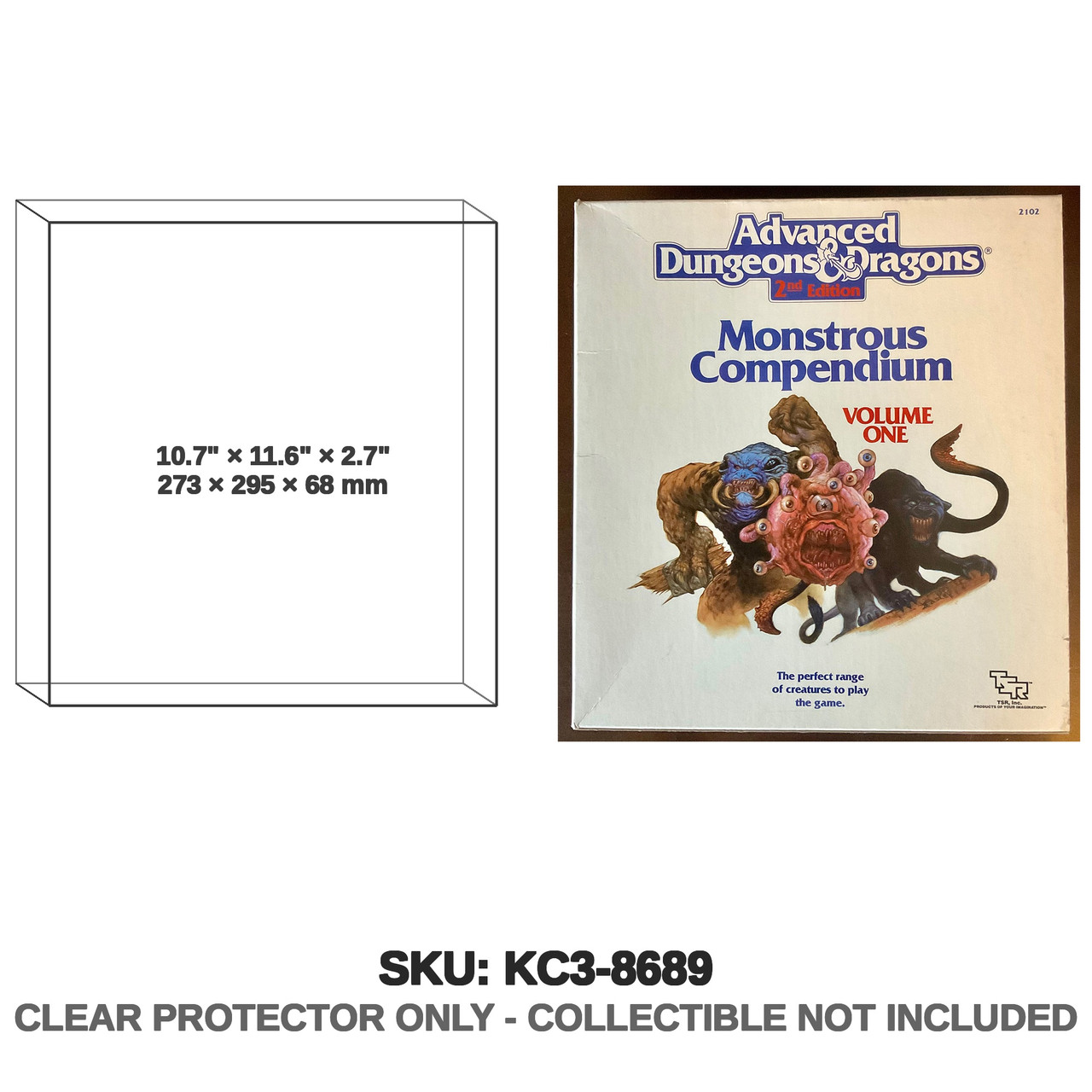 Wizards of the Coast Dungeons & Dragons AD&D Monstrous Compendium Volume One