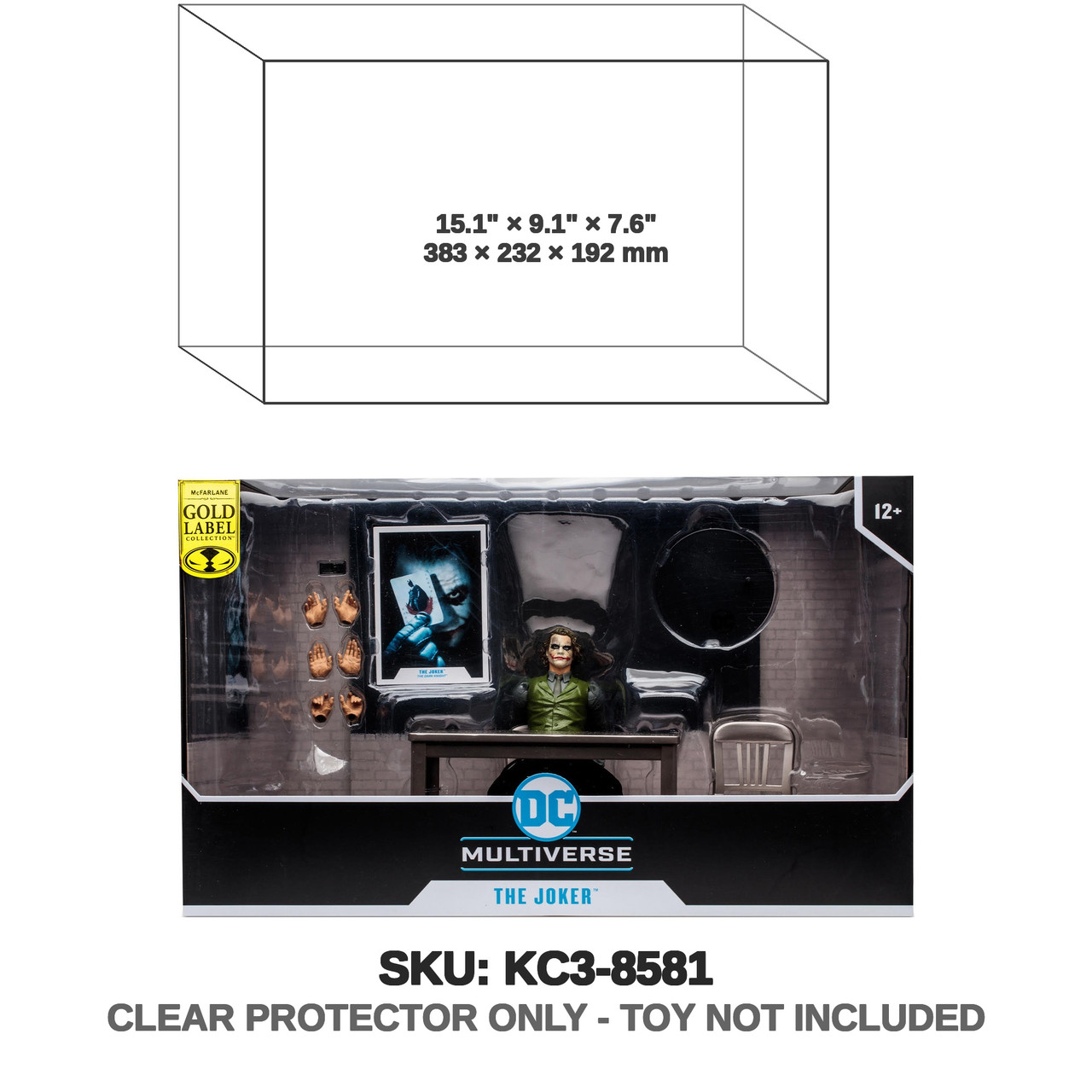 Dc Multiverse Tin- The Joker (Jail Cell Variant) (The Dark Knight) (Gold Label) NYCC