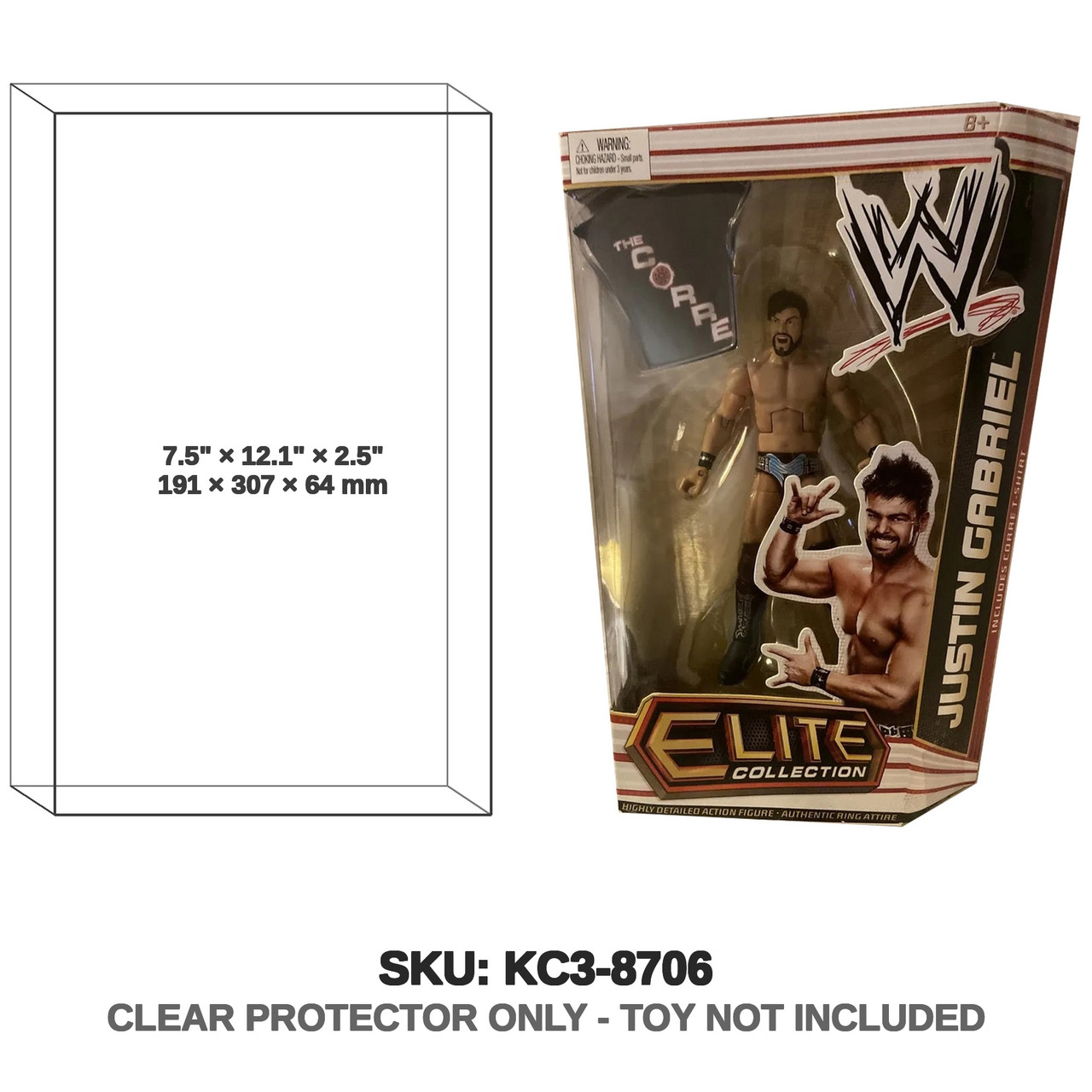 Justin Gabriel WWE Elite Figure