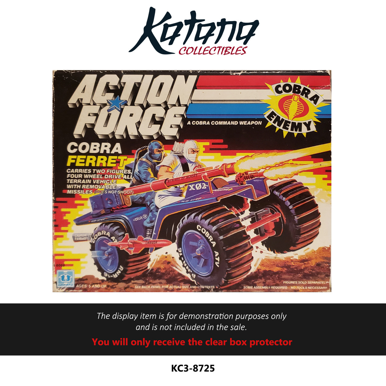 Katana Collectibles Protector For G.I. Joe Action Force Cobra Ferret 1986 European