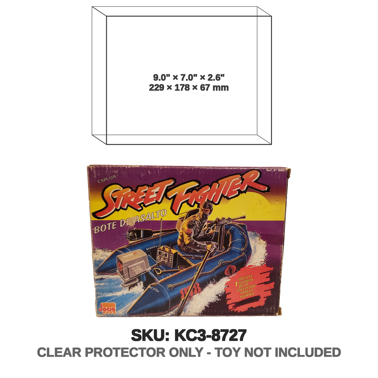 G.I. Joe Jocsa Argentina Street Fighter Bote De Asalto 1996